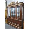 Image 1 : Ornate Carved Mahogany China Hutch