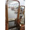 Image 5 : Burl Vanity w/Padded Needlepoint Bench, Dresser,