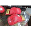 Image 1 : Pair of Autographed Everlast Boxing Gloves