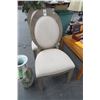 Image 1 : Tan Fabric Side Chairs (Pair)