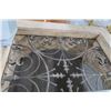 Image 3 : Concrete Coffee Table w/Ornate Metal Inlay (No Glass)