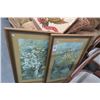 Image 1 : Framed Florals 19" x 31"  - (2)