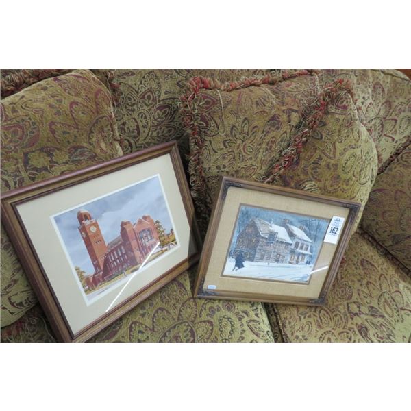 Small Framed Wall Art "Winter Day"