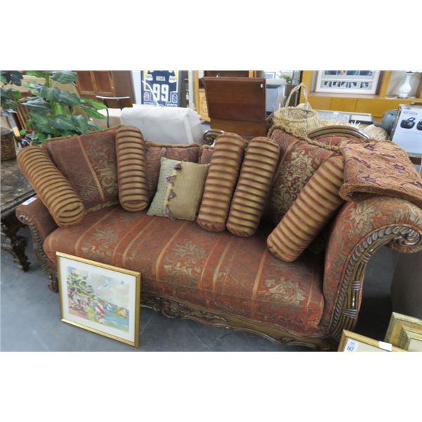 Decorative Fabric Chaise Lounge/Sofa