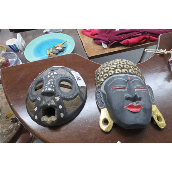 2-African Masks - 2 X $