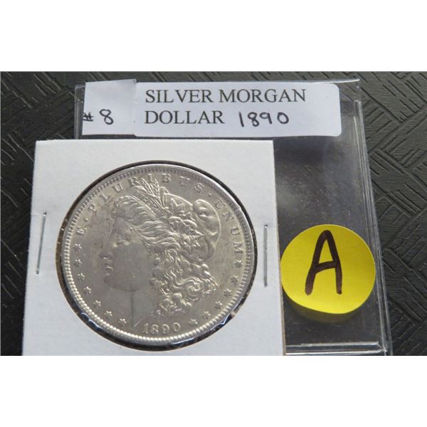 1890 Silver Morgan Dollar