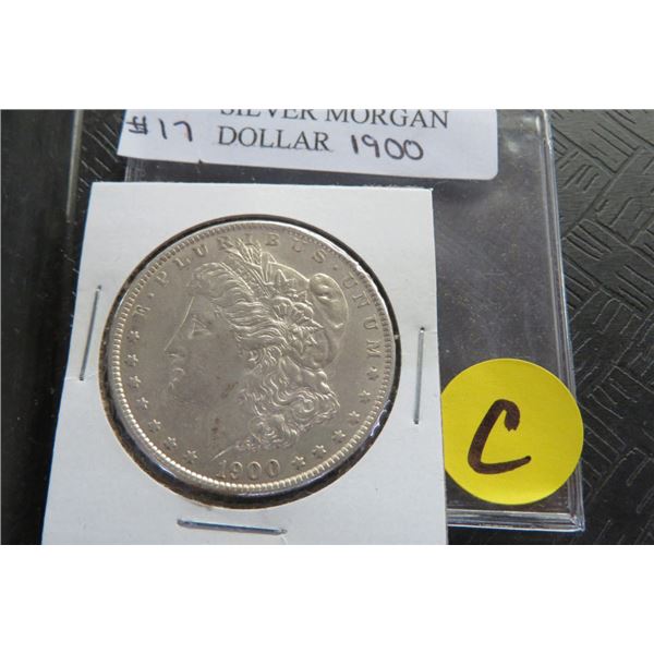 1900 Silver Morgan Dollar