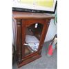 Image 1 : Mahogany Glass Door Display Cabinet