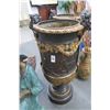 Image 1 : 2-Ornate Animal Figural Metal Planter - 2 X $ - 46"