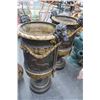 Image 4 : 2-Ornate Animal Figural Metal Planter - 2 X $ - 46"