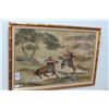 Image 1 : Vtg. Signed Chinese Warriors Painting