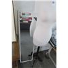 Image 2 : Pedestal Mannequin Bust & Full Length Mirror - No Shipping