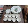 Image 1 : Spode Christmas China - 8-Pc. Set