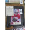 Image 1 : Joe Montana Autographed Photo w/COA (Broken Pane)