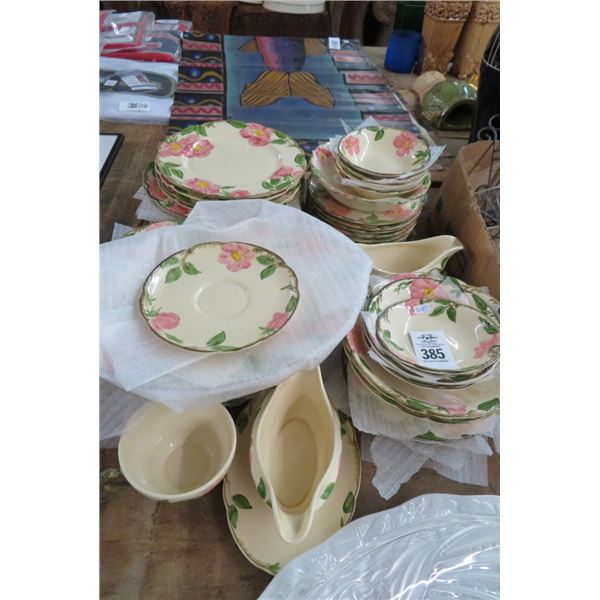 Franciscan Floral China Service For 8 +