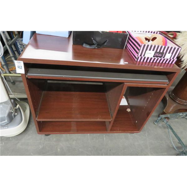 Cherry Mica Small Computer Desk