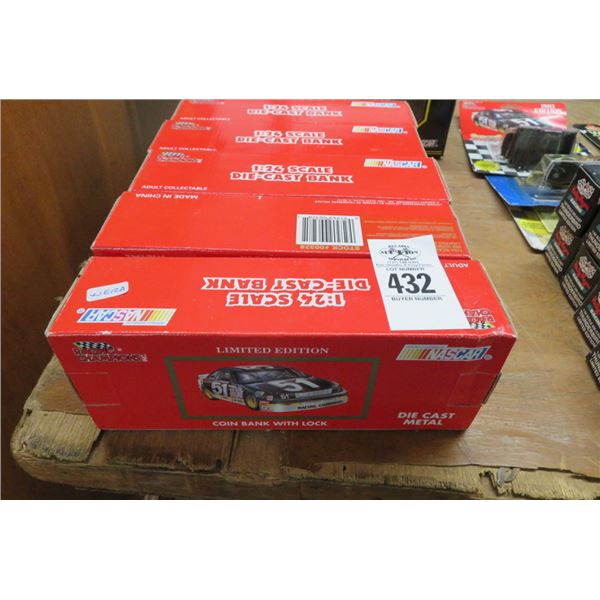 5-Nascar Die Cast Tankers - 5 X $