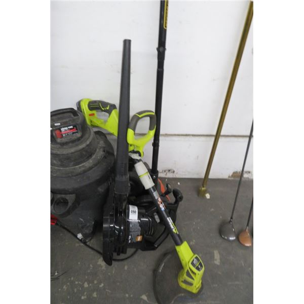 Electric Blower, Edger, Trimmer