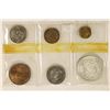 Image 2 : 1964 MEXICO 6 COIN UNC SET INCLUDES .100 SILVER