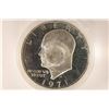 Image 1 : 1971-S PROOF IKE SILVER DOLLAR