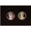 Image 1 : 2 COLORIZED PRESIDENTIAL DOLLARS ABIGAIL ADAMS &