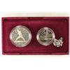 Image 1 : 1992 US OLYMPIC 2 COIN PROOF SET