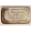 Image 1 : 1 TROY OZ .999 FINE SILVER BAR "INTERNATIONAL