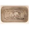 Image 2 : 1 TROY OZ .999 FINE SILVER BAR "INTERNATIONAL