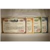 Image 3 : 4 ASSORTED VINTAGE RAILROAD STOCK CERTIFICATES