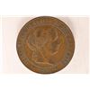 Image 1 : 1868 SPAIN 5 CENTIMOS BARCELONA MINT