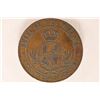 Image 2 : 1868 SPAIN 5 CENTIMOS BARCELONA MINT