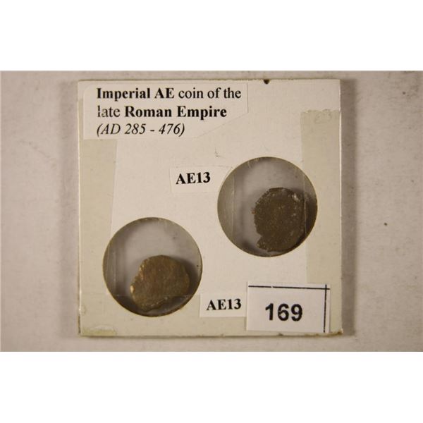 2-IMPERIAL ANCIENT COINS OF THE LATE ROMAN EMPIRE