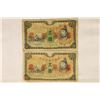 Image 1 : 2 PIECES OF 1938 JAPANESE 5 YEN NOTES OVERPRINTED