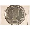 Image 2 : 1953 CANADA SILVER DOLLAR BRILLIANT UNC .6 OZ. ASW