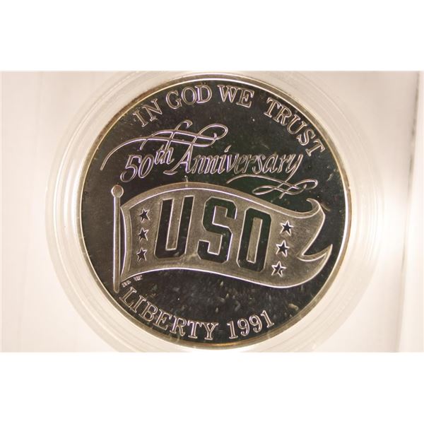 1991-S USO PROOF SILVER DOLLAR