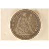 Image 1 : 1860 US HALF DIME