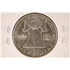 Image 2 : 1961 BRILLIANT UNC SILVER FRANKLIN HALF DOLLAR