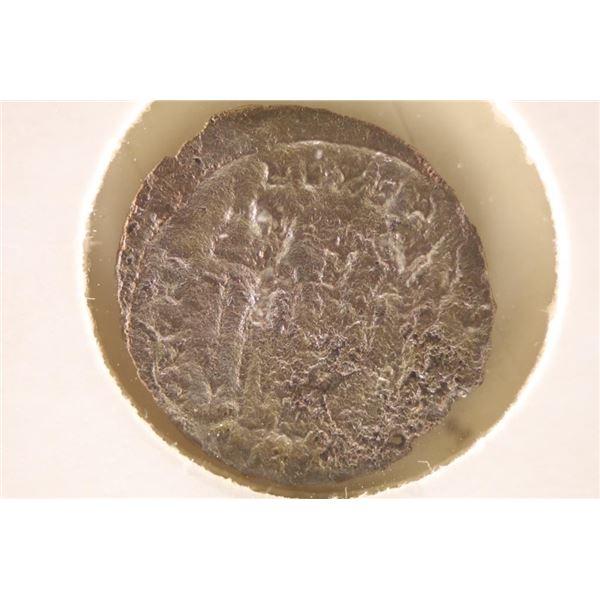 2 SOLDIERS WITH ONE STANDARD IMPERIAL ANCIENT COIN