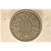 Image 2 : 1850 SWITZERLAND 10 CENTIMES UNC