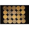 Image 2 : 20 ASSORTED GREAT BRITAIN LARGE PENNIES 1902-1936