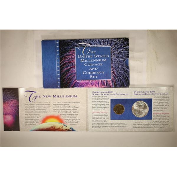 2000 UNITED STATES MILLENNIUM COINAGE & CURRENCY