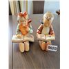 Image 1 : Western Germany Porcelain Boy & Girl Reading Books