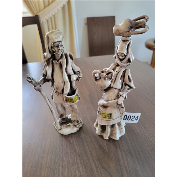Ceramiche D'arte S. Mola x 2