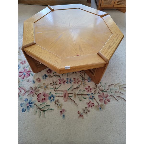 Coffee And End Table Set With Lamps