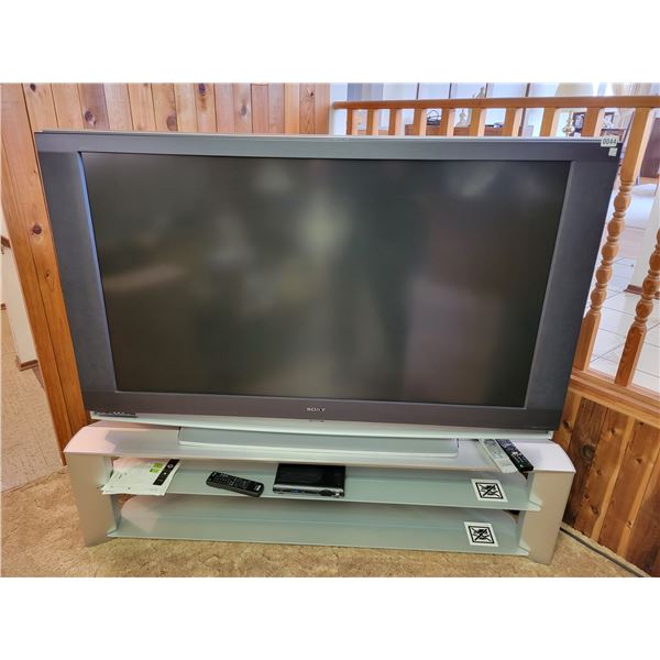 Sony Wega T.V. 60" With T.V. Stand