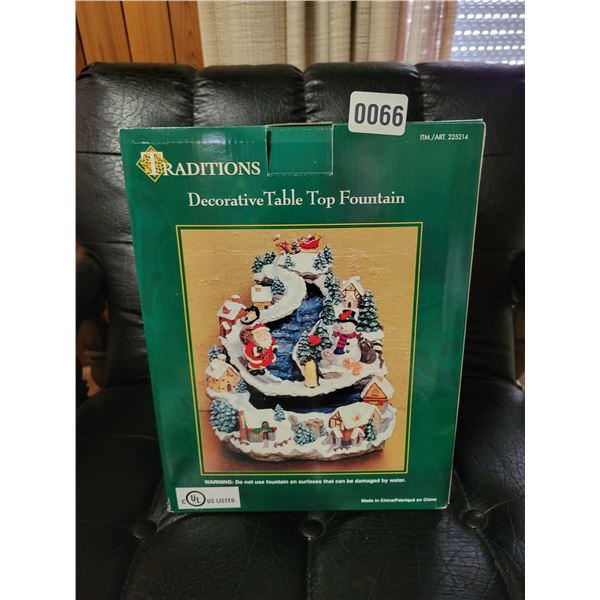 Decorative Table Top Fountain