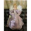 Image 1 : 2 Foot Tall Collectors Purple Fiber Optic Angel