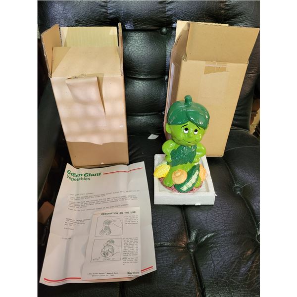 Little Green Giant Coin Banks x 2