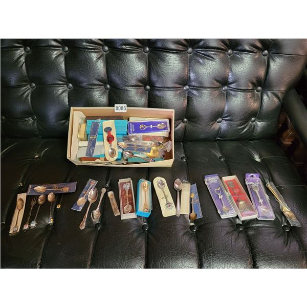 Approximately 45 Collectors Spoons