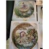 Image 3 : Georges Lawyer Alice In Wonderland Porcelain Plates x5